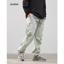 Load image into Gallery viewer, SODAWATER Men Solid Casual Pants Streetwear 2019 FW Loose Multi Pocket Cargo Pant Men Hip Hop Sweatpants Jogger Trousers 94503WS